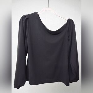 NWT Banana Republic Black Off Shoulder Top, S
